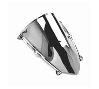 Parabrezza Moto Spoiler Per CBR 600RR Per CBR600RR 2007 2008 2009 2010 2011 2012 Nero Moto Parabrezza Vento Schermo Parabrezza Moto Deflettore(D'argento)