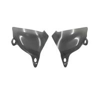 Parabrezza Moto Spoiler Per Multistrada Per MTS Per V4 Per V4S Per Sport Parabrezza Deflettori Aria Pannelli Laterali(Thickness 3MM Gray)