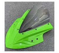 Parabrezza Moto Spoiler Per NINJA400 Per EX400 Per NINJA250 Per NINJA300 Per Z400 2013-2024 Schermo Doppia Bolla Deflettori Parabrezza(Green Gray)