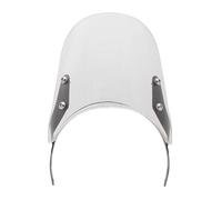 Parabrezza Moto Trasparente ABS Faro del Motociclo 7.3 "Parabrezza Compatto Sport Deflettore del Schermo Trasparente per Royal per Enfield Classic 500CC Modelli Spoiler Parabrezza