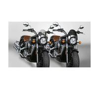 Parabrezza national cycle flyscreenr ls light colorato cromato universale