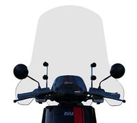 PARABREZZA NIU N15-NGT schermo ART.23596 si attacca sul manubrio nudo dal 2019