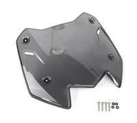 Parabrezza Parabrezza Per Moto Per Yamaha T-MAX 560 MAX TECH 2025 2026 Visiera Deflettori Antivento Spoiler Protezione Bordo Allargato Spoiler Di Estensione(Titanio leggero)