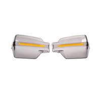 Parabrezza paramani per moto Paramani Antivento Moto Adatti Per Majesty 125 250 400 YP250 Accessori Protezioni(Transparent grey)