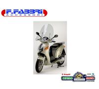 Parabrezza Paravento Alto Completo Di Attacchi Fabbri Honda @ 125 4T LC 2004