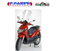 Parabrezza Paravento Alto Completo Di Attacchi Fabbri Piaggio Beverly 200 04 /08