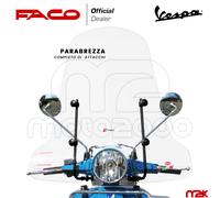 PARABREZZA PARAVENTO ALTO COMPLETO PER PIAGGIO VESPA PX ARCOBALENO 125 150 200