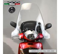 PARABREZZA PARAVENTO + ATTACCHI BIONDI PER HONDA->SHI 125/150 CC.->2005-2006