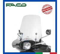 Parabrezza Paravento Completo di Attacchi per KYMCO LIKE LX 50 125 200 2T 4T