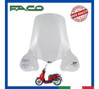 Parabrezza Paravento Completo di Attacchi per KYMCO PEOPLE S 50 125 200 2T 4T