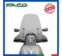 Parabrezza Paravento Completo di Attacchi per PIAGGIO BEVERLY 125 300 350 ST