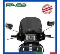 Parabrezza Paravento Completo di Attacchi per PIAGGIO VESPA S 50 125 150 4T