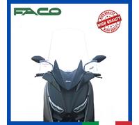 Parabrezza Paravento Completo di Attacchi per YAMAHA X MAX 125 300 400 FACO