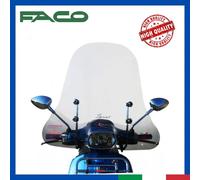 Parabrezza Paravento Completo di Attacchi PIAGGIO VESPA SPRINT 50 125 150 2T 4T