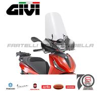 Parabrezza Paravento Con Attacchi Givi Piaggio New Beverly 300 400 HPE KIT 56...