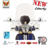 Parabrezza Paravento Con Attacchi Isotta Piaggio Liberty Iget 2015-2023 KIT C...