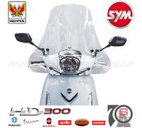 Parabrezza Paravento Con Attacchi Isotta Sym HD 300 2019> KIT SC3640 A543