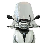 PARABREZZA PARAVENTO FABBRI TRASPARENTE PIAGGIO BEVERLY 300 400 (2021) EXCLUSIVE