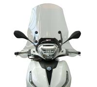 PARABREZZA PARAVENTO FABBRI TRASPARENTE PIAGGIO BEVERLY 300 400 2021 EXCLUSIVE