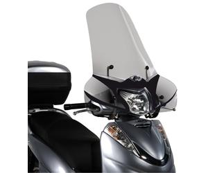 PARABREZZA PARAVENTO HONDA SH 300 TRASPARENTE SERIGRAFIA NUDO LASTRA GIVI 307A