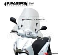 PARABREZZA PARAVENTO LASTRA CON ATTACCHI HONDA SH 125 150 I ABS 2013 - 2016