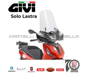 Parabrezza Paravento SOLO LASTRA Givi Piaggio New Beverly 300 400 HPE 5616A