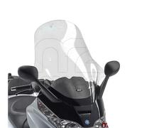 PARABREZZA PARAVENTO TRASPARENTE GIVI + 20 cm PER PIAGGIO X8 125 150 200 250 400