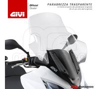 Givi Parabrezza D295ST Trasparente per Kymco Xciting R 300i/500i 85,5x66 cm