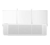 Parabrezza per aria condizionata, deflettore aria condizionata, deviatore d'aria regolabile, deflettore d'aria AC, deflettore anti-diretto, 16,2 x 16,42 cm per migliorare la distribuzione del flusso