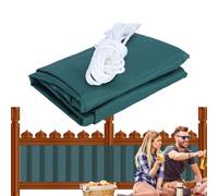 Parabrezza per balcone, protezione UV e antivento, 0,9 m x 7,5 m, pannello di privacy, recinzione di privacy, balcone, resistente alle intemperie e protezione UV, per terrazza, portico, finestra