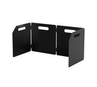 Parabrezza per camino da esterno per stufe leggero ed efficiente dal punto di vi