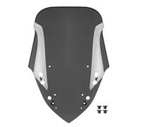 Parabrezza per carenatura anteriore moto compatibile con X-MAX 300 XMAX300 X MAX300 XMAX-300 2017-2022 Deflettore del Parabrezza Protezione per zanzariera (Fumo nero)