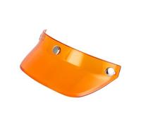 Parabrezza Per Casco Da Motociclista A Faccia Aperta Parabrezza Di Ricambio Visiera Universale Con 3 Bottoni A Pressione Flip Up Wind Shield