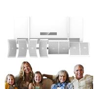 Parabrezza per condizionatori - Tubo di dissipazione di corrente alternata, controllo del flusso alternato | Condizionatori parabrezza istruzioni per il parabrezza, peso 1,5 kg, alimentazione del