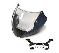 Parabrezza Per DUCATI Per Monster 797 821 1200S 2014-2016 Parabrezza Deflettore Fumi Con Staffa Viti Di Montaggio Deflettori Vento(Cement ash)