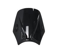 Parabrezza Per Hornet CB400 CB600 CB750 CB900 CB919 CB250 Tutti Per Gli Anni Parabrezza Moto Faro Rotondo Moto Da Strada Parabrezza Ghiaia Universale Moto PARAVENTO(Nero)