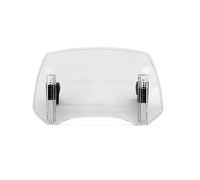 Parabrezza Per Kymco Agility 125 Downtown 2017 Spoiler Deflettore Aria Parabrezza Regolabile Universale Moto PARAVENTO(Transparent)