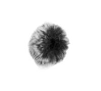 Parabrezza per microfono da esterno peloso, per lavalier, riduzione del rumore, copertura di ricambio in schiuma per microfono