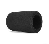 Parabrezza per microfono in schiuma per Shure SM7B e SM7dB | Copertura filtro per microfono in spugna nera per registrazione, podcasting, trasmissione, prestazioni in studio dal vivo | rumore