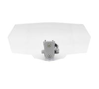 Parabrezza per moto - Estensione spoiler parabrezza regolabile | Spoiler per parabrezza moto regolabile con design a clip per una migliore protezione contro il vento, comfort