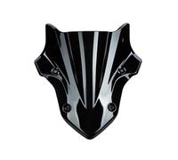 Parabrezza Per Moto Nero/trasparente Deflettore Antivento Parti Adatte Per KA&WASAKI Z900 2017 2018 2019 Accessori Per Moto paravento Anteriore