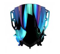 parabrezza per moto Parabrezza per moto per Yamaha YZF-R15 V4 2021-2025 | Il deflettore in PC riduce l'affaticamento del per vento(Rainbow-01)