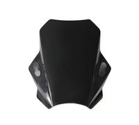 Parabrezza per moto Per Benelli Per Leoncino 250 500 BN125 BN300 | Per BN302 BN302S 502C Cupolino universale per moto(Nero)