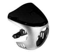 Parabrezza Per moto per BMW R NINE T 2014-2024 | Plastica PC, fumé chiaro, trasparente(SVR-SMK)