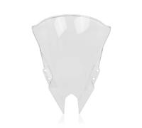 Parabrezza Per Moto Per Kawasaki Per Ninja 500 Per Ninja 500SE 2024 2025 Schermo Paravento Alto A Doppia Bolla Spoiler Di Estensione(Trasparente)