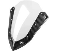 Parabrezza Per Moto Per X-MAX300 2023 Deflettori Antivento Estensione Dello Scudo Spoiler Protezione Del Flusso D'aria Regolabile Parabrezza(Transparent)