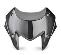 Parabrezza Per Moto Per Yamaha T-MAX560 2022-2024 Deflettori Antivento Superiori, Spoiler, Protezione Carenatura Spoiler Di Estensione(NERO)