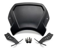 Parabrezza Per Moto Per YAMAHA XSR700 Xtribute XSR900 2016-2022 Deflettori Anteriori Vintage, Spoiler Antivento Spoiler Di Estensione(NERO,X2)