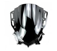 parabrezza per moto Per Yamaha YZF-R15 V4 2021-2025 YZF-R125 2024 | Il deflettore in PC riduce l'affaticamento per vento, visione chiara per la guida sportiva(D'argento)
