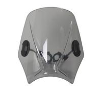Parabrezza Per Moto Royal Enfield Per Bullet, Meteor, Classic 350 500, Interceptor 650, Continental GT 535 - Deflettore Del Parabrezza (Color: Light Grey)